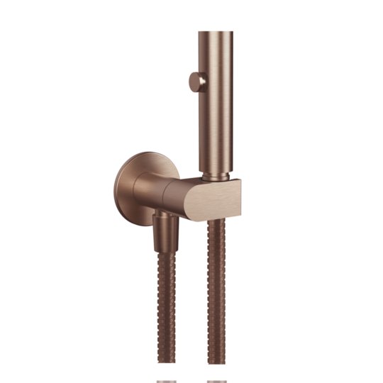Гигиенический душ Gessi Inverso, Copper Brushed PVD (45124-708) Гигиенические души Матовая медь PVD