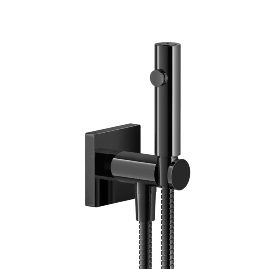 Гігієнічний душ Gessi Inverso, Black Metal PVD (59153-706) Гігієнічні душі Черный металлик PVD