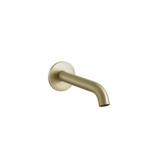  Вилив для раковини Gessi Gessi316, довжина виливу 147 мм, Brass Brushed PVD (54010-727) GessiGessi316 Настінні приховані