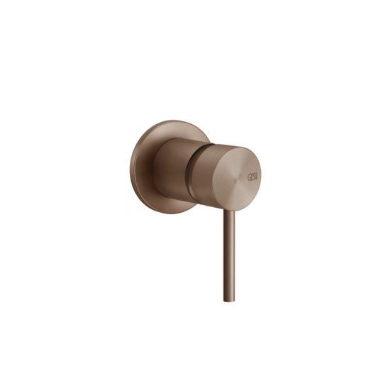 Настінний змішувач для раковини віддаленого керування Gessi Gessi316 Flessa, Copper Brushed PVD (54019-708) Для раковини Матовая медь PVD