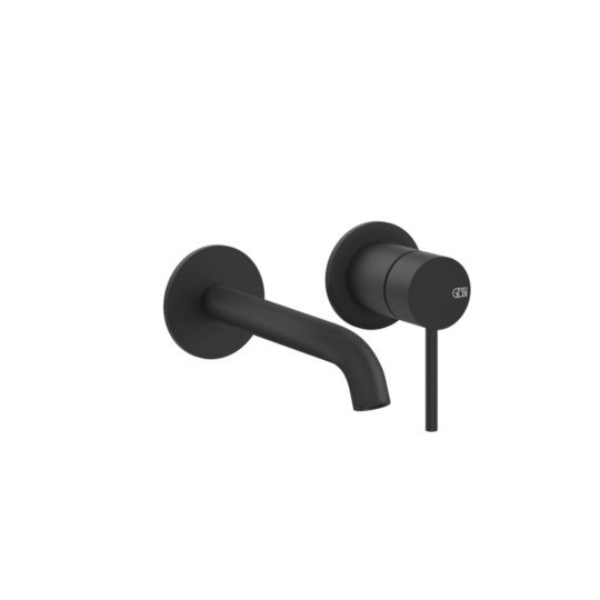 Змішувач для раковини Gessi Gessi316 Flessa, довжина виливу 117 мм, Matte Black (54083-299) Для раковини Чорний матовий