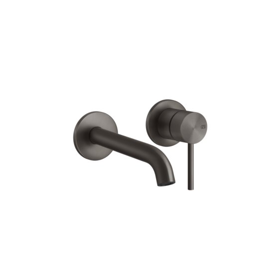 Смеситель для раковины Gessi Gessi316 Flessa, длина излива 117 мм, Black Metal Br. PVD (54083-707) Для раковины Черный матовый металлик PVD
