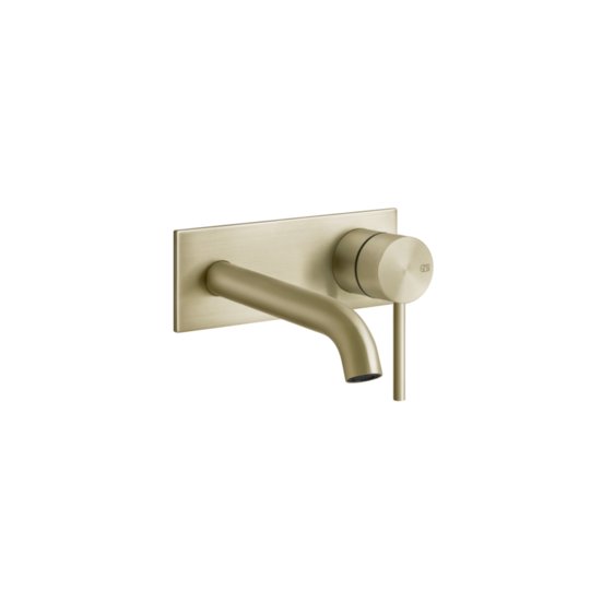 Смеситель для раковины Gessi Gessi316 Flessa, длина излива 117 мм, Brass Brushed PVD (54088-727) Для раковины Матовая латунь PVD