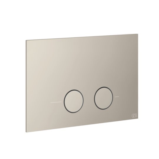Клавіша змиву Gessi Inverso для систем інсталяцій Geberit Sigma, Matte Greige (54611-273) Для унітазів 