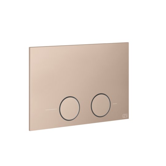 Клавиша смыва Gessi Inverso для систем инсталляций TECE, Matte Cipria (54617-275) Для унитазов 
