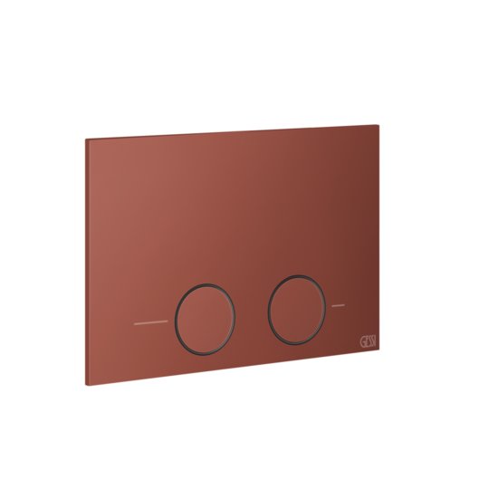 Клавиша смыва Gessi Inverso для систем инсталляций TECE, Matte Coral (54617-281) Для унитазов 