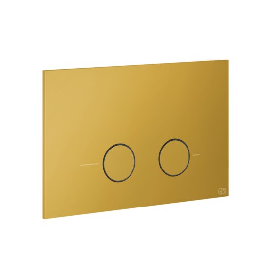 Клавиша смыва SANIT для систем инсталляций Gessi Inverso, Matte Ocra (54619-280) Для унитазов 