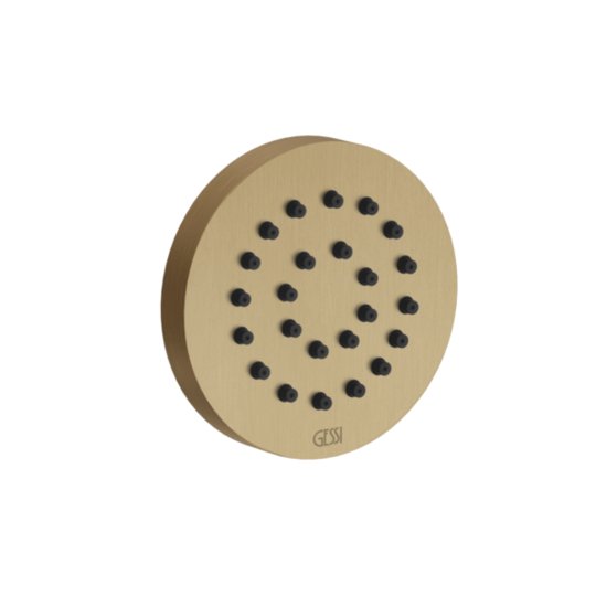 Бічний душ Gessi Gessi316, Warm Bronze Br. PVD (32971-726) Бокові душі (форсунки) Матовая бронза PVD