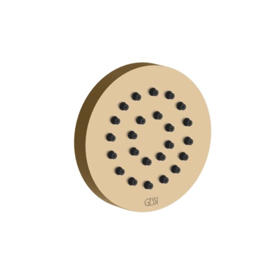 Бічний душ Gessi Gessi316, Warm Bronze PVD (32971-735) Бокові душі (форсунки) Бронза PVD