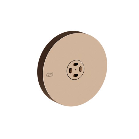 Боковой душ с распылителем Gessi Gessi316, Copper PVD (32977-030) Боковые души (форсунки) Медь PVD