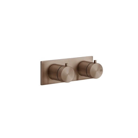 Термостатичний змішувач на 1 позицію Gessi Gessi316, Copper Brushed PVD (54032-708) Для ванни, Для душа Матовая медь PVD