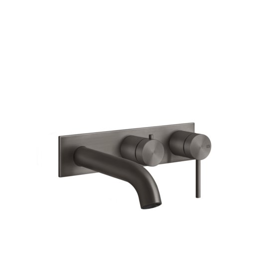 Смеситель для ванны Gessi Gessi316, Black Metal Br. PVD (54136-707) Для ванны Черный матовый металлик PVD
