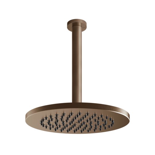 Потолочный верхний душ Ø 21,9 см Gessi Gessi316, Copper Brushed PVD (54151-708) Верхние души Матовая медь PVD