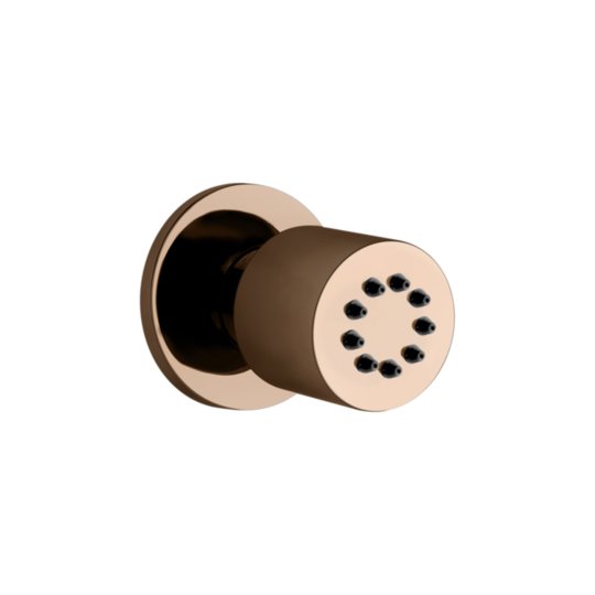 Поворотний бічний душ Gessi Gessi316, Copper PVD (13375-030) Бокові душі (форсунки) Медь PVD
