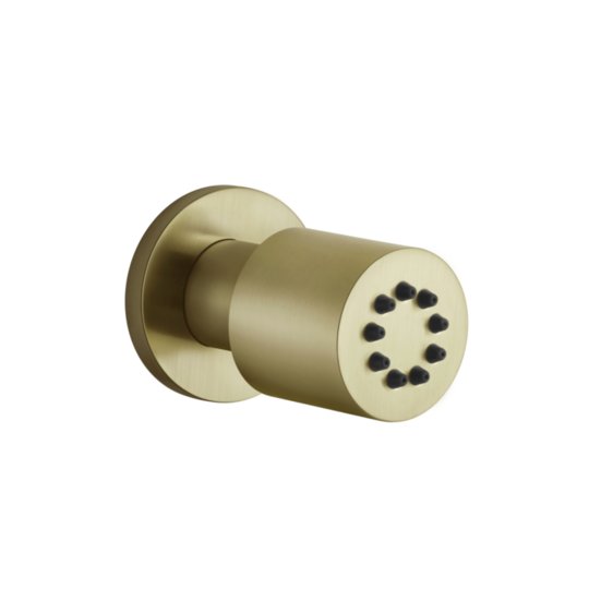 Поворотный боковой душ Gessi Gessi316, Brass Brushed PVD (13375-727) Боковые души (форсунки) Матовая латунь PVD