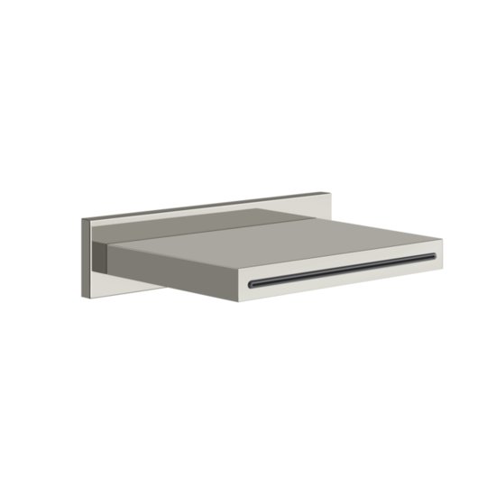 Каскадный излив для душа Gessi Gessi316, Mirror Steel (20293-238) Верхние души Сталь полированная