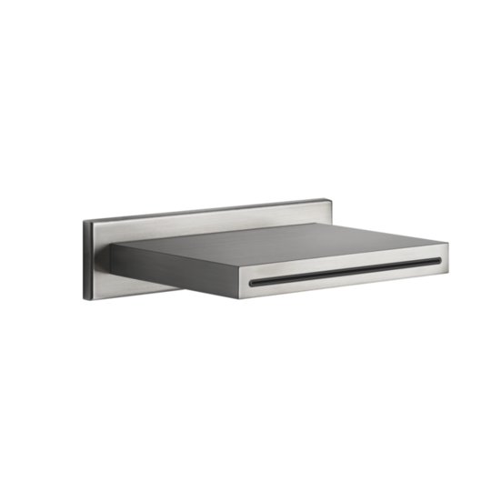 Каскадный излив для душа Gessi Gessi316, Steel Brushed (20293-239) Верхние души Матовая сталь (шлиф)