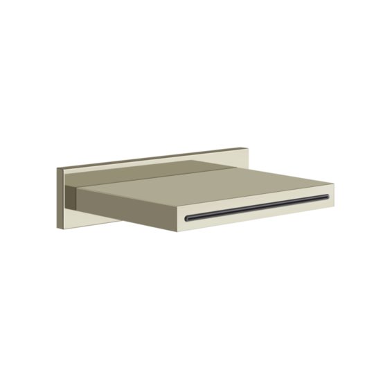 Каскадный излив для душа Gessi Gessi316, Nickel PVD (20293-720) Верхние души Никель PVD