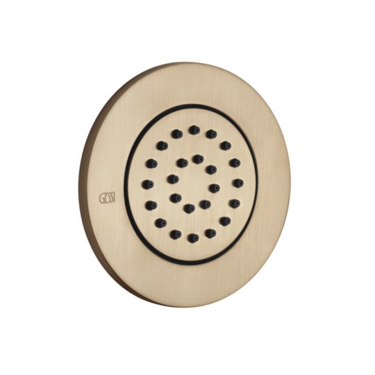 Бічний душ Gessi Gessi316, Warm Bronze Br. PVD (32982-726) Бокові душі (форсунки) Матовая бронза PVD