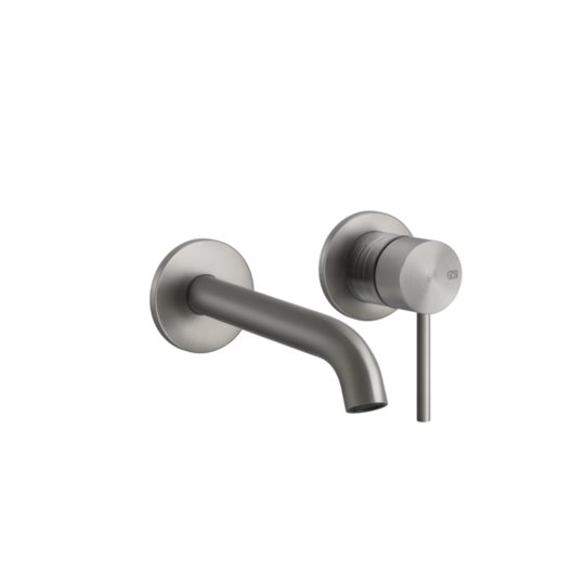 Змішувач для раковини Gessi Gessi316 Trame, довжина виливу 117 мм, Steel Brushed (54383-239) Для раковини Матовая сталь (шлиф)