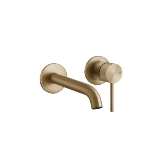 Смеситель для раковины Gessi Gessi316 Trame, длина излива 171 мм, Warm Bronze Br. PVD (54386-726) Для раковины Матовая бронза PVD
