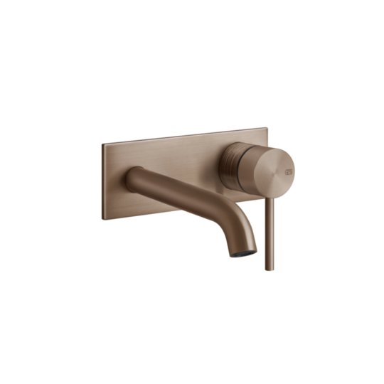 Змішувач для раковини Gessi Gessi316 Trame, довжина виливу 117 мм, Copper Brushed PVD (54388-708) Для раковини Матовая медь PVD
