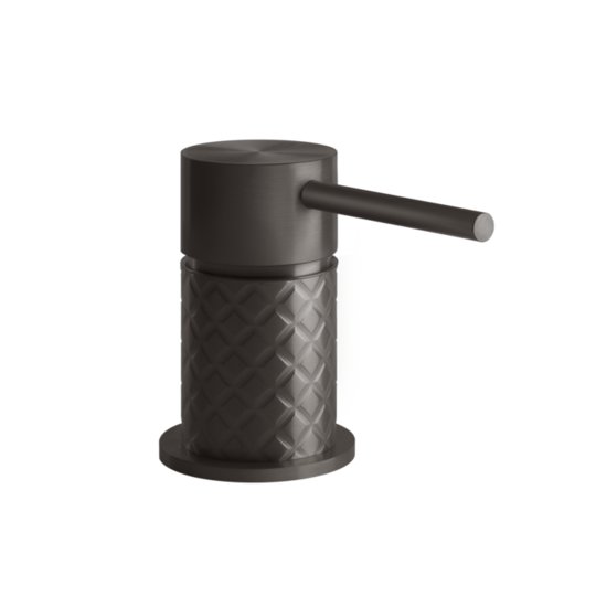 Смеситель для раковины удаленного управления Gessi Gessi316 Intreccio, Black Metal Br. PVD (54105-707) Для раковины Черный матовый металлик PVD