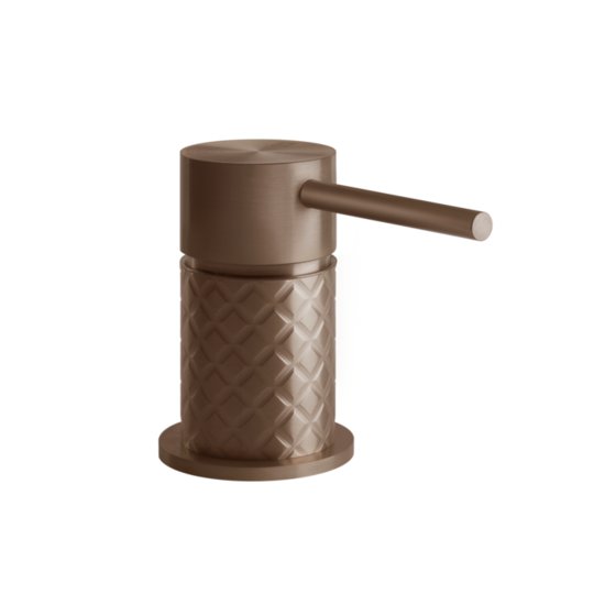 Смеситель для раковины удаленного управления Gessi Gessi316 Intreccio, Copper Brushed PVD (54105-708) Для раковины Матовая медь PVD