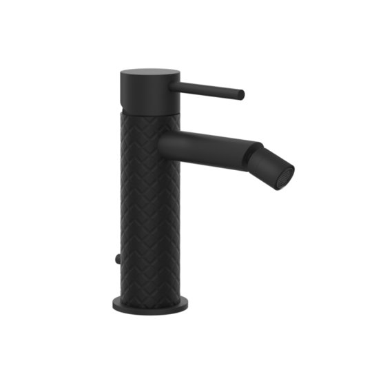 Смеситель для биде Gessi Gessi316 Intreccio, Matte Black (54107-299) Для биде Черный матовый
