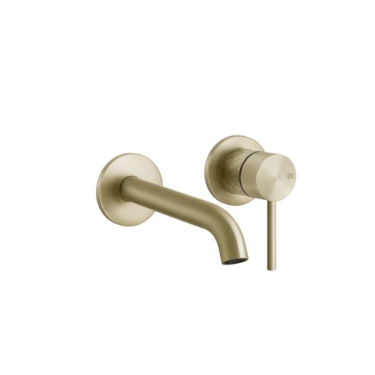 Змішувач для раковини Gessi Gessi316 Intreccio, довжина виливу 171 мм, Brass Brushed PVD (54186-727) Для раковини Матовая латунь PVD