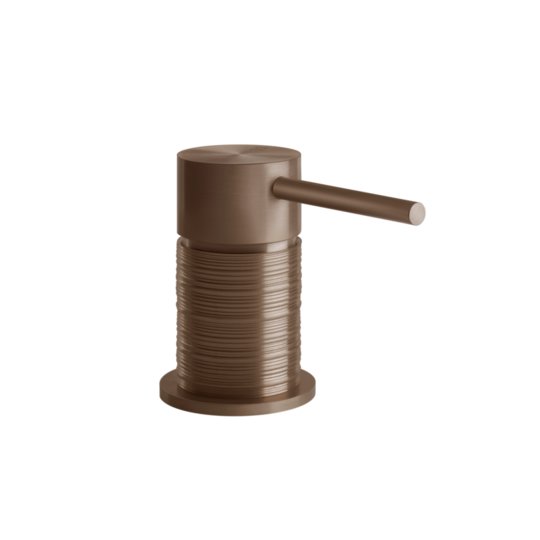 Смеситель для раковины удаленного управления Gessi Gessi316 Trame, Copper Brushed PVD (54305-708) Для раковины Матовая медь PVD