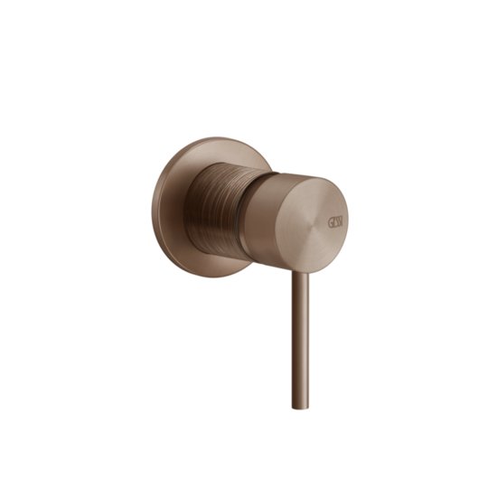 Настінний змішувач для раковини віддаленого керування Gessi Gessi316 Trame, Copper Brushed PVD (54319-708) Для раковини Матовая медь PVD