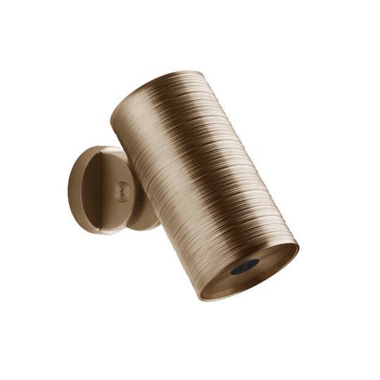 Душова лійка Ø79 мм розпилення Gessi Gessi316 Trame, Warm Bronze Br. PVD (57245-726) Верхні душі Матовая бронза PVD