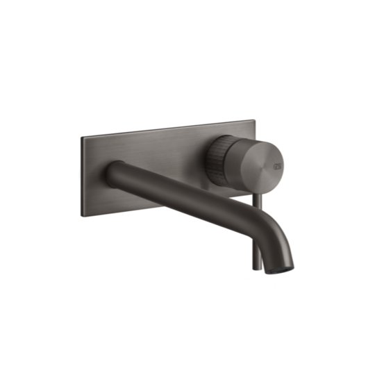 Смеситель для раковины Gessi Gessi316 Meccanica, длина излива 171 мм, Black Metal Br. PVD (54290-707) Для раковины Черный матовый металлик PVD