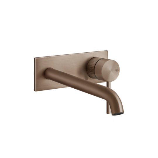 Смеситель для раковины Gessi Gessi316 Meccanica, длина излива 171 мм, Copper Brushed PVD (54290-708) Для раковины Матовая медь PVD