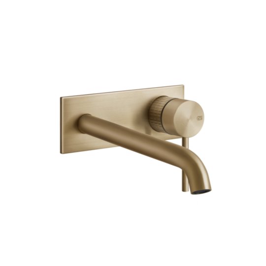 Смеситель для раковины Gessi Gessi316 Meccanica, длина излива 171 мм, Warm Bronze Br. PVD (54290-726) Для раковины Матовая бронза PVD