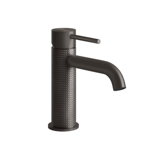 Смеситель для раковины Gessi Gessi316 Cesello, без донного клапана, Black Metal Br. PVD (54402-707) Для раковины Черный матовый металлик PVD