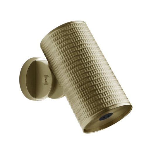 Душевая лейка Ø79 мм распыление Gessi Gessi316 Meccanica, Brass Brushed PVD (57225-727) Верхние души Матовая латунь PVD