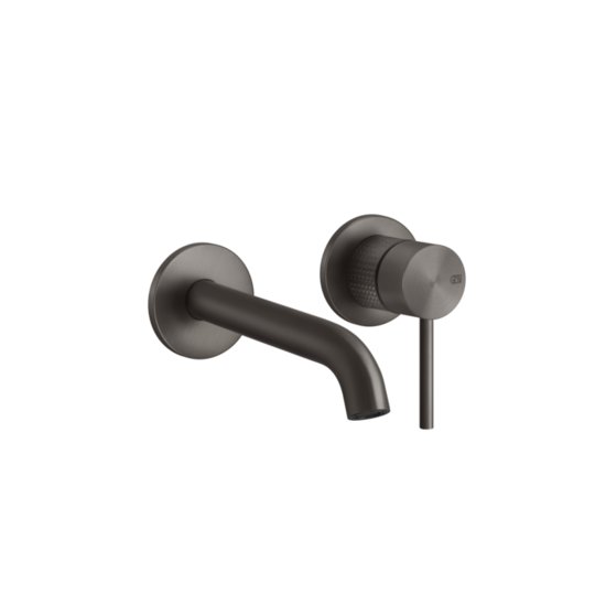 Смеситель для раковины Gessi Gessi316 Cesello, длина излива 171 мм, Black Metal Br. PVD (54486-707) Для раковины Черный матовый металлик PVD
