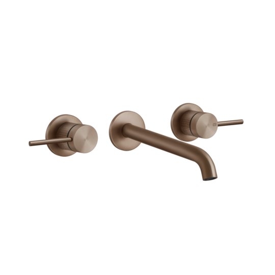 Змішувач для раковини Gessi Gessi316 Cesello, довжина виливу 181 мм, Copper Brushed PVD (54494-708) Для раковини Матовая медь PVD