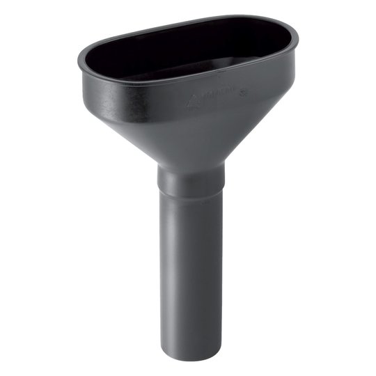 Лейка Geberit овальной формы, d=40 мм, черный (352.377.16.1) Geberit 