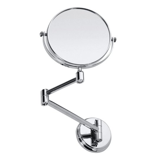 Косметическое зеркало двустороннее, ø 140 мм, Bemeta Cosmetic mirrors, хром (106301122) Косметические зеркала Bemeta