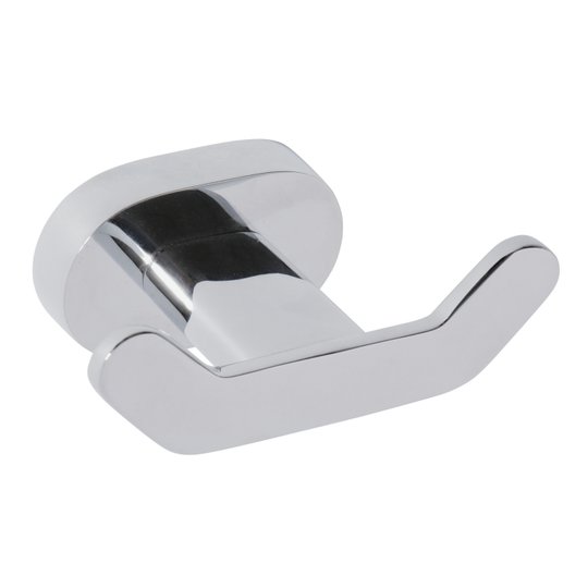 Крючок двойной Bemeta Oval, хром (118406031) Крючки, Крючки для халатов и полотенец Bemeta