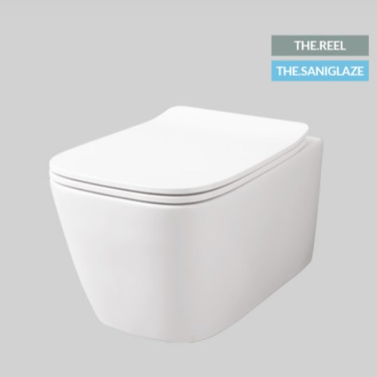 Подвесной безободковый унитаз Artceram A16 The.Reel, Grossy white (ASV006 01;00) Подвесные 