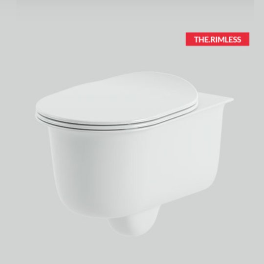Подвесной безободковый унитаз Artceram Chic, Grossy white (CHV001 01;00) Подвесные 