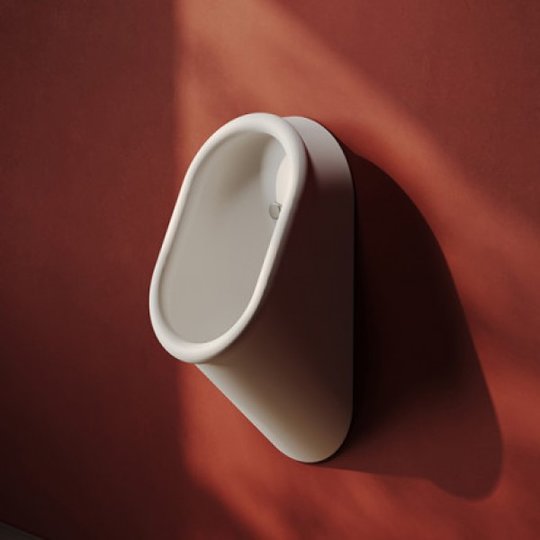 Підвісний керамічний пісуар ArtCeram Babila Saniglaze, Matte white (BRO001 05; 00) Підвісні 