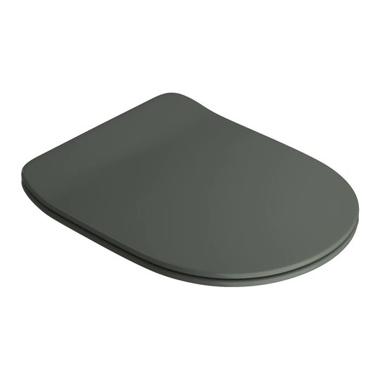 Крышка для унитаза Slim ArtCeram File 2.0 SoftClose, Grey olive (FLA014 15) 