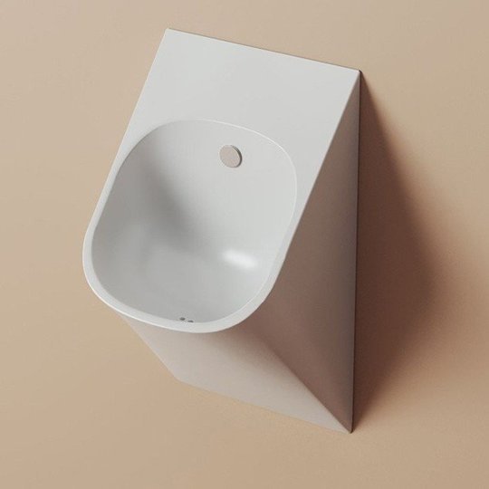 Підвісний керамічний пісуар ArtCeram La Fontana 2.0 Saniglaze, Matte white (LFO002 05; 00) Підвісні 