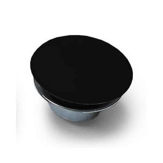 Керамическая накладка для донного клапана ArtCeram, Matte black (ACA069 17;00) Для раковин 