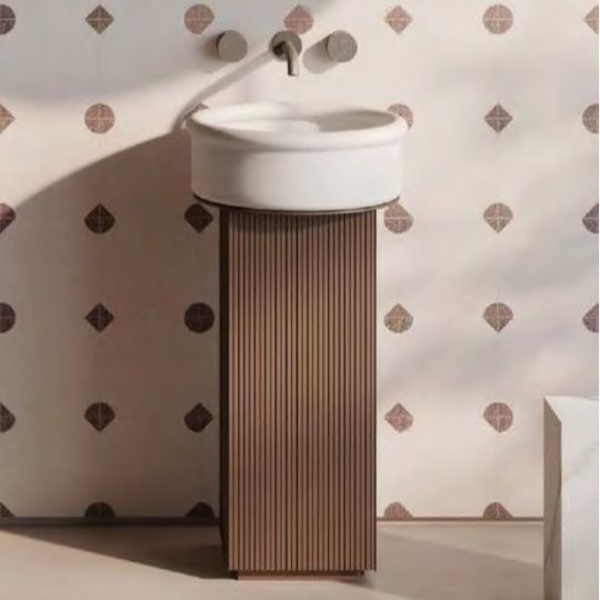 Тумба підлогова під раковину 34x53 h 71 см ArtCeram Opera, Moka (ACM041 56) ArtCeram Тумби